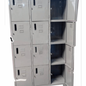 Locker de tres cuerpos de 12 casilleros