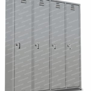 Locker de cuatro cuerpos de 4 casilleros